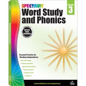 Spectrum Word Study and Phonics, Grade 3: Volume 82 -- Spectrum
